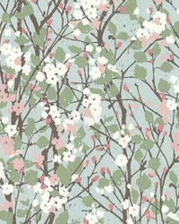 WILLOW BRANCH PEEL  STICK WALLPAPER by  Roommates 