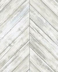 HERRINGBONE WOOD BOARDS PEEL  STICK WALLPAPER by   