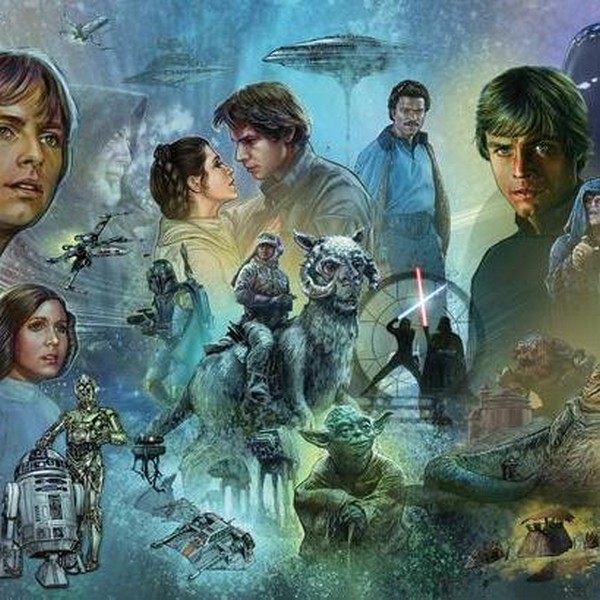 STAR WARS ORIGINAL TRILOGY PEEL STICK MURAL Wallpaper