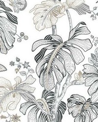 BOHO PALM PEEL  STICK WALLPAPER by  Roommates 