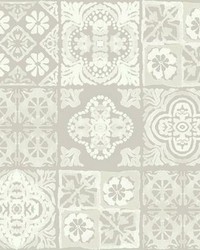 MARRAKESH TILE PEEL  STICK WALLPAPER by  Roommates 