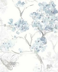 SPRING CHERRY BLOSSOMS PEEL  STICK WALLPAPER by  Roommates 