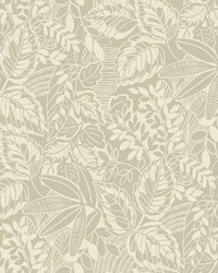 VINTAGE BATIK JUNGLE PEEL  STICK WALLPAPER by  Roommates 