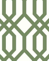 GAZEBO LATTICE PEEL  STICK WALLPAPER by  Roommates 