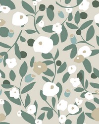 KENSINGTON GARDEN PEEL  STICK WALLPAPER by  Roommates 