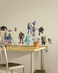 ZELDA: OCARINA OF TIME 3D PEEL AND STICK WALL DECALS by  Roommates 