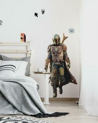 THE MANDALORIAN PEEL AND STICK GIANT WALL DECALS by   