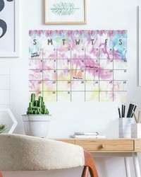 TIEDYE DRY ERASE CALENDAR PEEL AND STICK WALL DECAL by  Roommates 