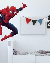 ULTIMATE SPIDERMAN GIANT PEEL AND STICK WALL DECALS by  Roommates 