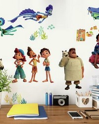 PIXAR LUCA PEEL AND STICK WALL DECALS by   