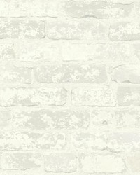 STUCCOED BRICK PEEL  STICK WALLPAPER by  Roommates 