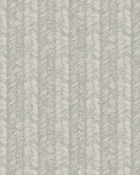 Fractured Herrigbone Wallpaper Gray by  York Wallcovering 