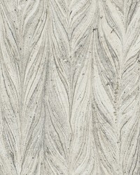 Ebru Marble Wallpaper Cool Grey by   