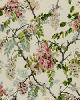 Schumacher Fabric WISTERIA VINE IVORY