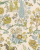 Schumacher Fabric PERSIAN LANCERS CITRON