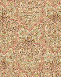 Kashan Paisley Gemstone by  Schumacher Fabric 