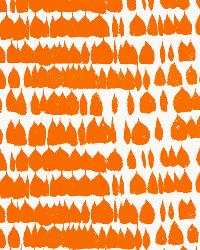 Queen Of Spain Carrot by  Schumacher Fabric 