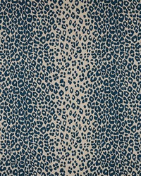 Iconic Leopard Ink natural by  Schumacher Fabric 