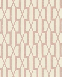 Belvedere Temple Pink by  Schumacher Fabric 