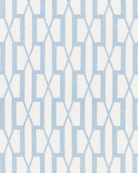 Belvedere Sky by  Schumacher Fabric 