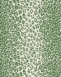 Iconic Leopard Green by  Schumacher Fabric 