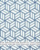 Schumacher Fabric TUMBLING BLOCKS CONTRACT BLUE