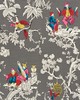 Schumacher Fabric CHINOISERIE MODERNE GRAPHITE