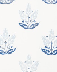 Jane Blues by  Schumacher Fabric 