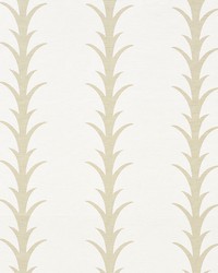 Acanthus Stripe Sand by  Schumacher Fabric 