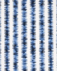 Cardiogram Blue 180182 by  Schumacher Fabric 