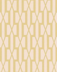 Belvedere Straw by  Schumacher Wallpaper 