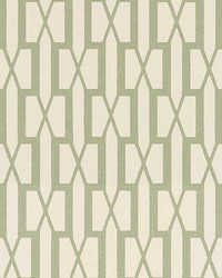 Belvedere Sage by  Schumacher Wallpaper 