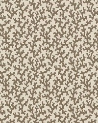 Folly Berber Brown by  Schumacher Wallpaper 