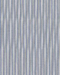 Wellfleet Ticking Pacific by  Schumacher Fabric 