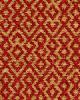 Schumacher Fabric MAYAN TEXTURE POMEGRANATE