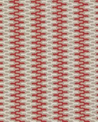 Rivington Weave Tomato by  Schumacher Fabric 