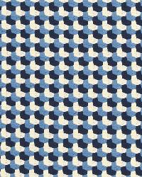 Crosstown Weave Navy by  Schumacher Fabric 