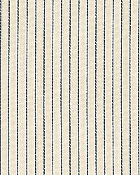 Rain Shadow Stripe Indigo by  Schumacher Fabric 