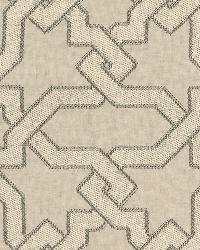 Cordoba Embroidery Stone by  Schumacher Fabric 