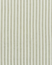 Regatta Linen Stripe Sage by  Schumacher Fabric 