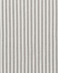 Regatta Linen Stripe Stone by  Schumacher Fabric 