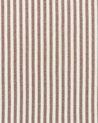 Regatta Linen Stripe Sienna by  Schumacher Fabric 