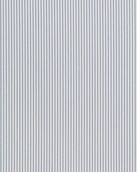 Stitched Stripe Blue by  Schumacher Fabric 