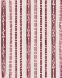 Mariam Ikat Red by  Schumacher Fabric 