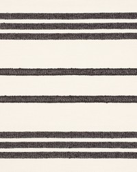 Dune Stripe Black by  Schumacher Fabric 