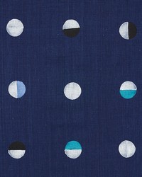 Joshua Tree Indigo Moons by  Schumacher Fabric 