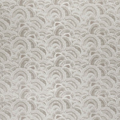 Clarke and Clarke Langei F1458/06 CAC Taupe in CLARKE & CLARKE GEOMO Beige Multipurpose -  Blend Abstract  Circles and Dots Retro   Fabric
