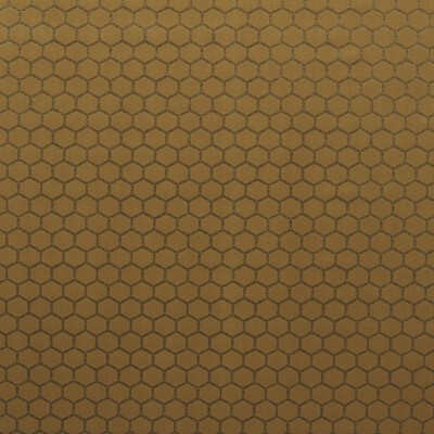 Clarke and Clarke Hexa F1565/02 CAC Gold CLARKE & CLARKE ILLUSION F1565/02.CAC Gold Upholstery -  Blend Fire Rated Fabric Geometric  Patterned Velvet  Contemporary Velvet  Fabric