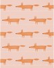 Kravet Wallcovering MIDI FOX WP MILKSHAKE/ROSE