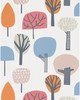 Kravet Wallcovering LIORA WATERMELON/TANGERINE/LAKE